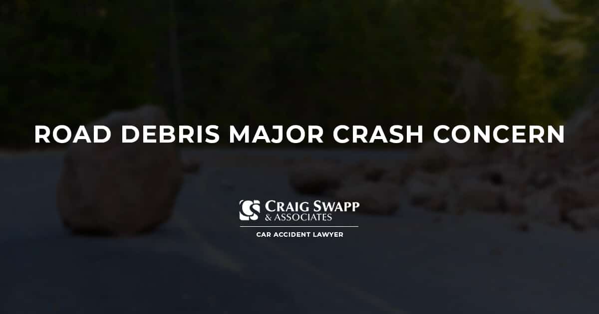 Road Debris Major Crash Concern