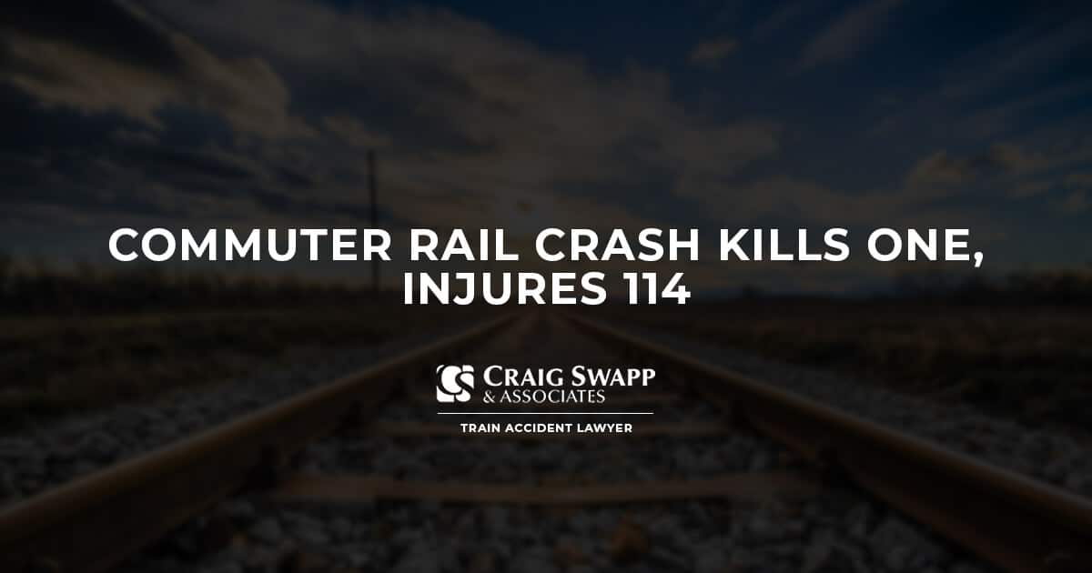 Commuter Rail Crash Kills One, Injures 114
