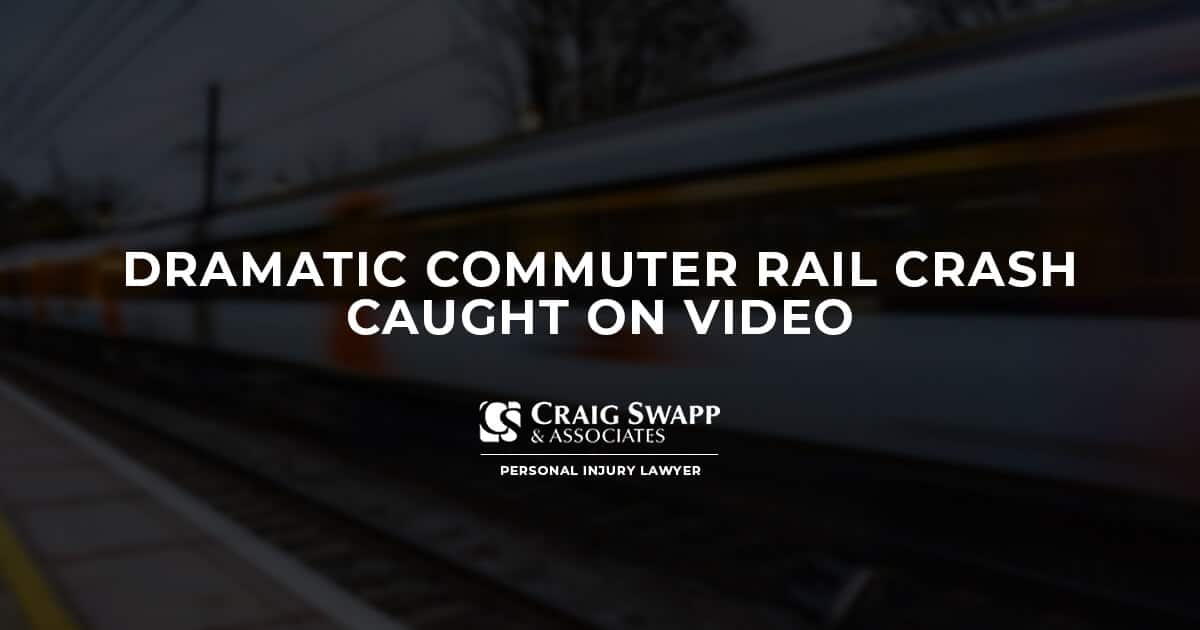 Dramatic Commuter Rail Crash Caught on Video
