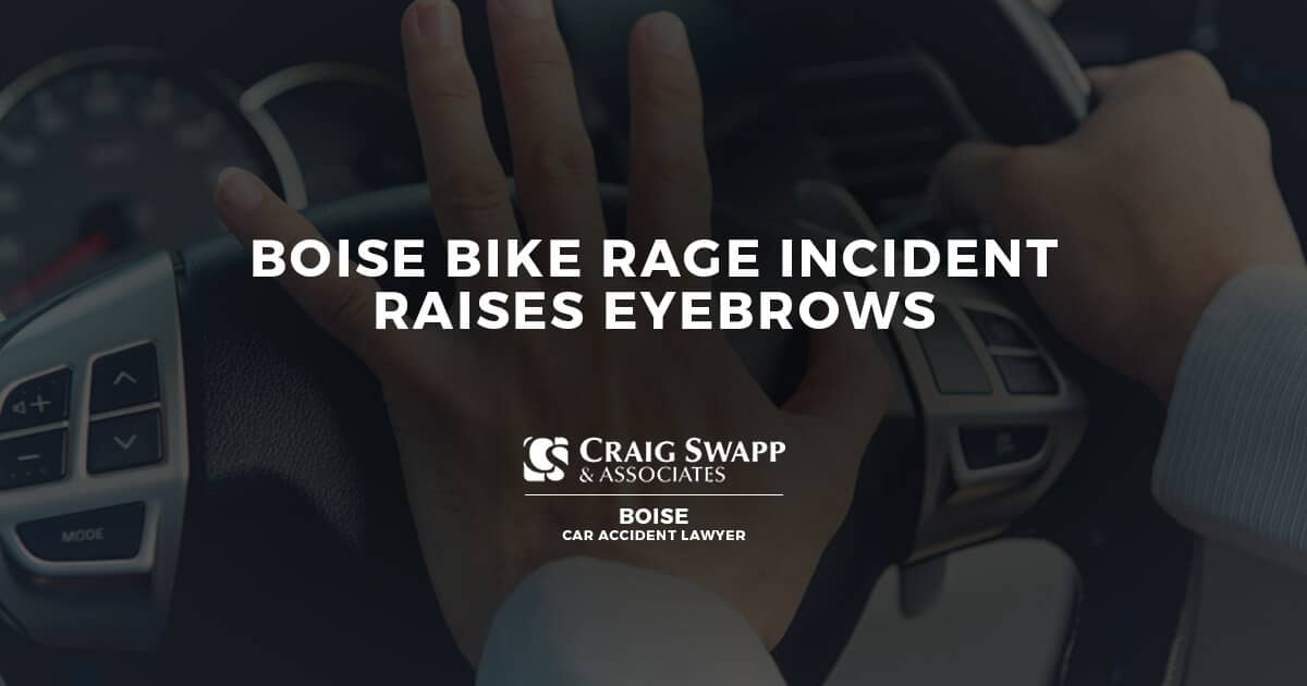 Boise Bike Rage Incident Raises Eyebrows
