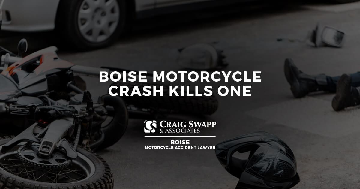 Boise Motorcycle Crash Kills One