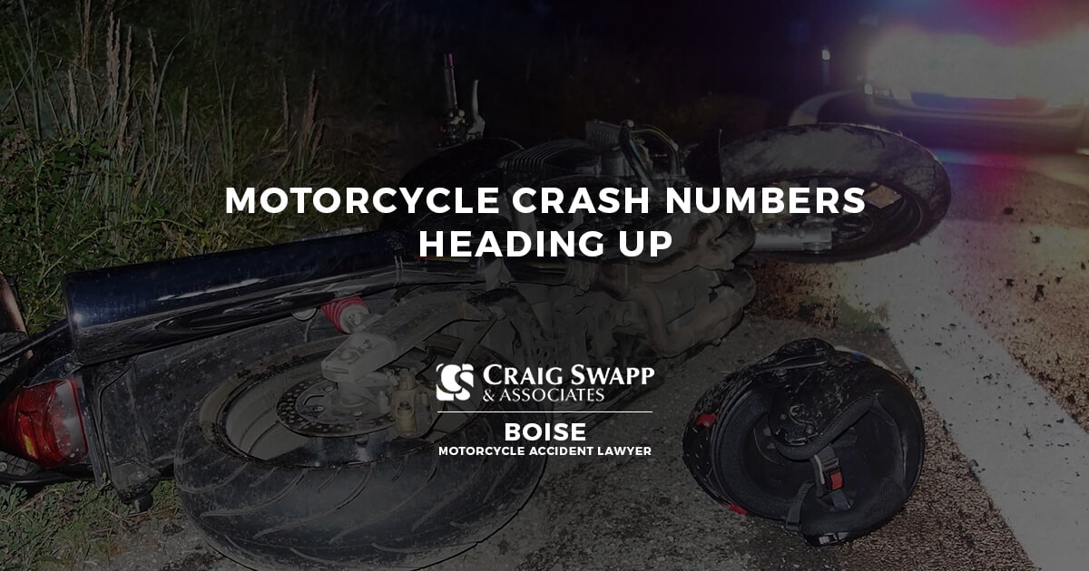 Motorcycle Crash Numbers Heading Up