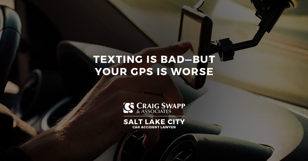 Texting Is Bad, but Your GPS May Be Worse