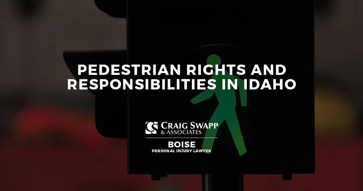 Pedestrian Rights and Responsibilities in Idaho