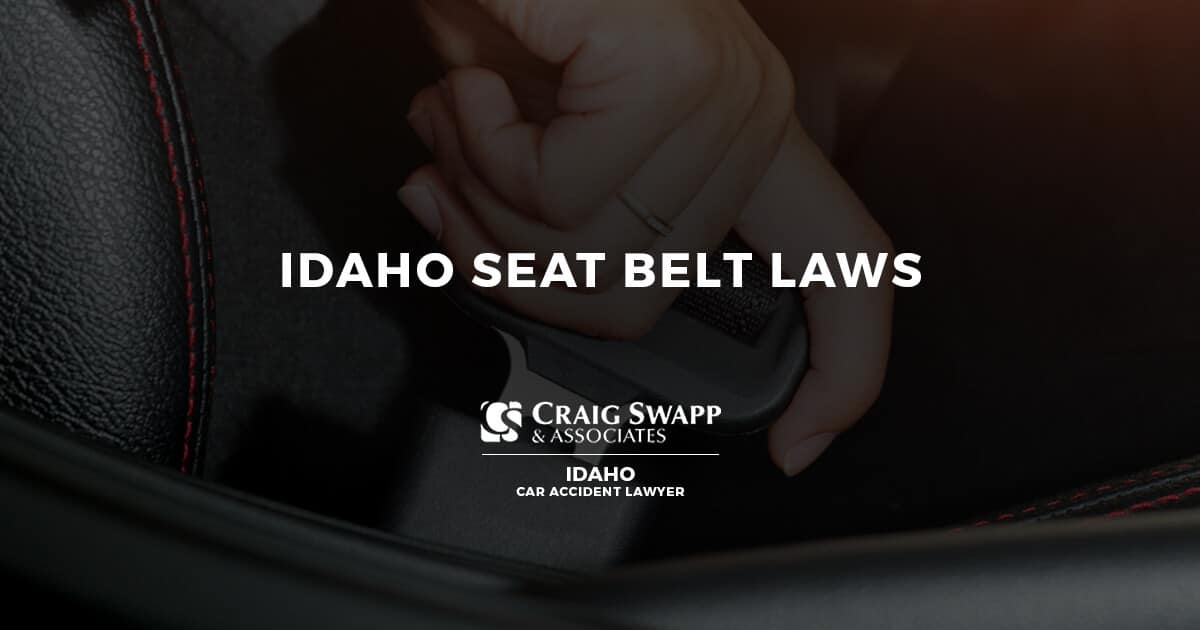 Idaho Seat Belt Laws