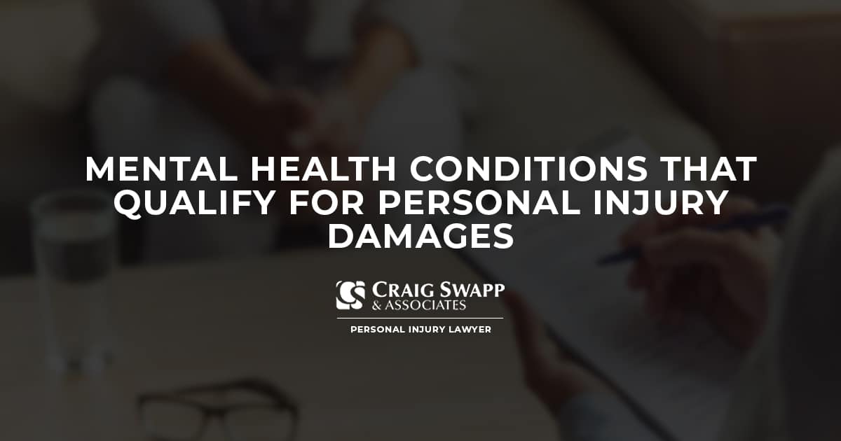Mental Health Conditions That Qualify for Personal Injury Damages